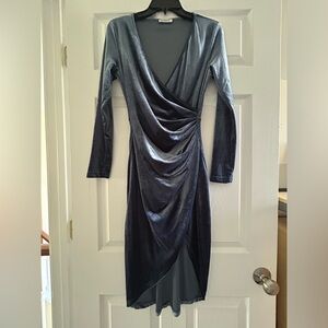 NWT Small Huhot Blue Cocktail Dress